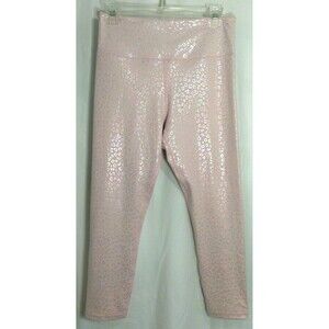 Zyia Leopard Unicorn High Rise 24" Leggings Size 8-10 NWOT